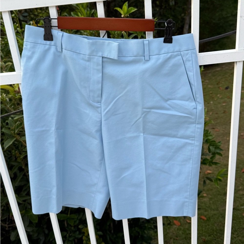 Light Blue Women’s Casual Chino Shorts
